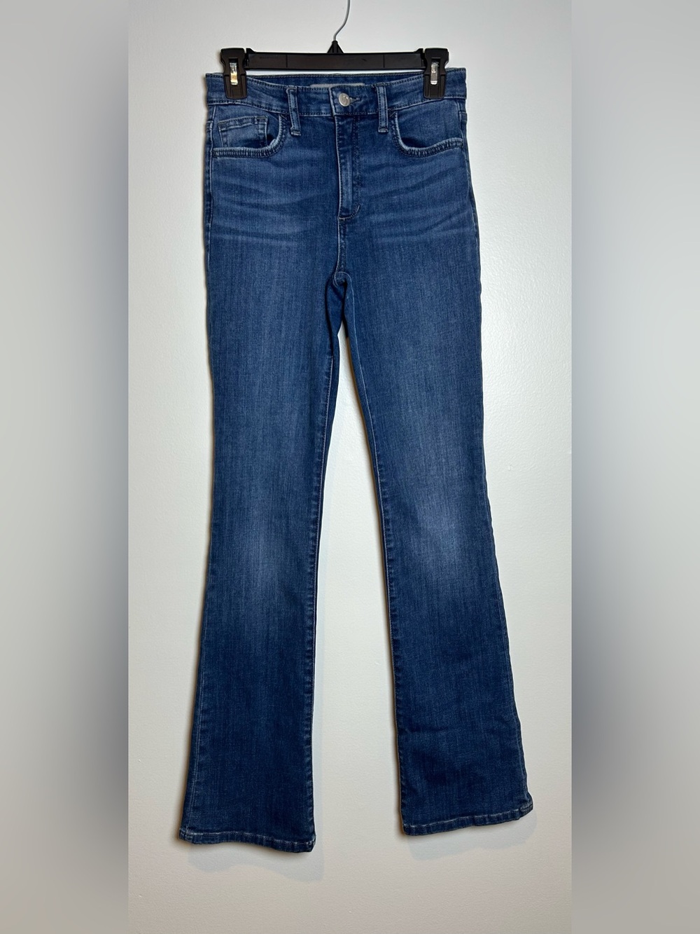 Joe’s jeans size 25 high rise bootcut flare stretch denim medium wash